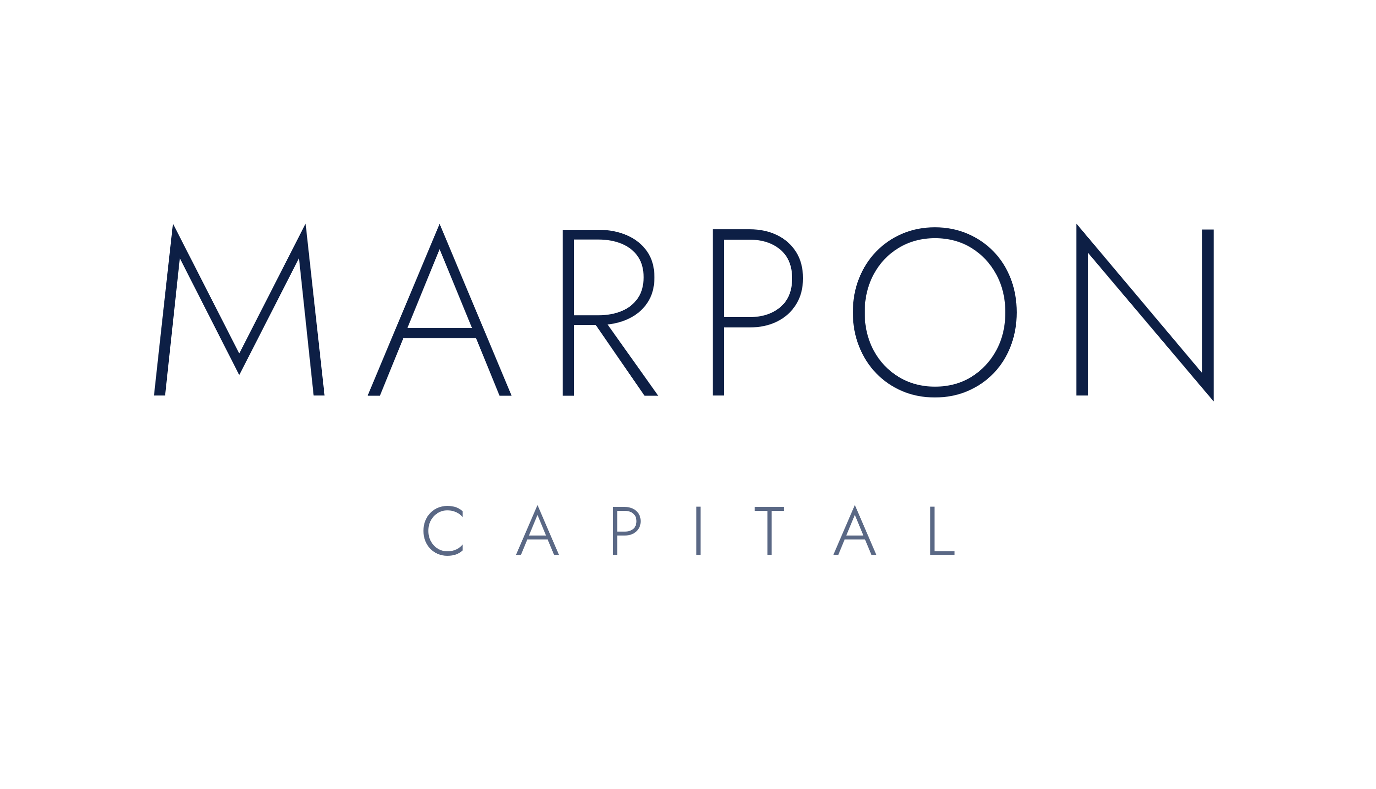 MARPON Capital navy wordmark