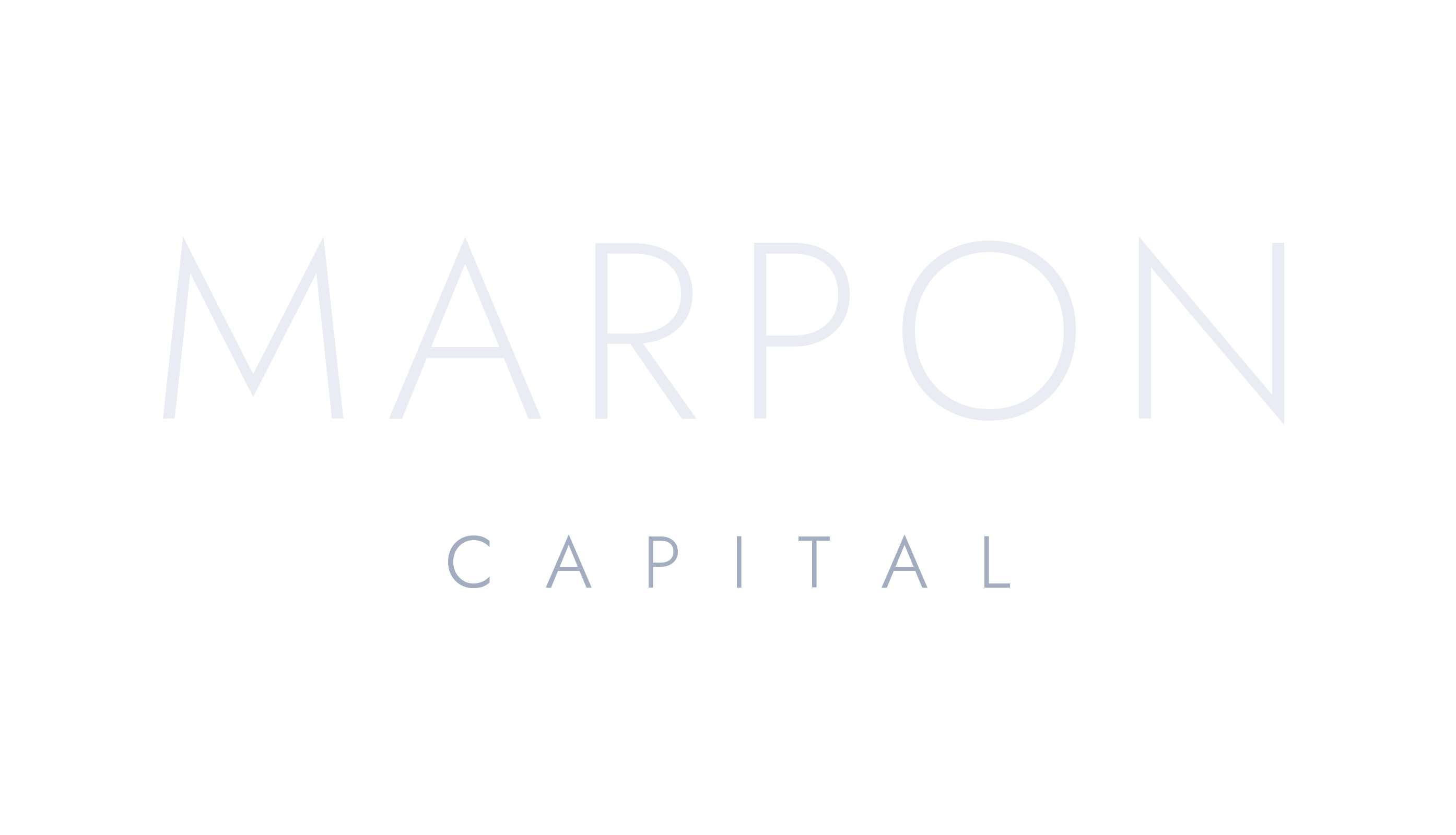 MARPON Capital light wordmark